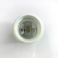 Convertisseur E40 vers E27, support de lampe LED, adaptateur d'ampoule, douille à vis E27 vers E40, support de lampe blanc