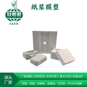 Eco-Friendly Sugarcane Pulp <b>Paper</b> <b>Tray</b> For Mobile Phone And Bluetooth Headset Packaging Customized Size - Product Image 5