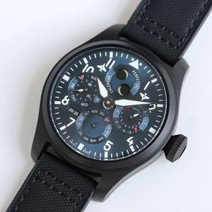 Montres mécaniques de haute qualité ; Montres tendance et très vendues ; Montres au design complexe ; Montres noires avec cadrans bleus. - Product Image 3