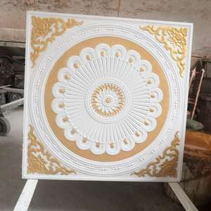 आंतरिक सजावट झूठी छत डिजाइन GRG टाइल्स अफ्रीका इराक के लिए जिप्सम छत बोर्ड - Product Image 5