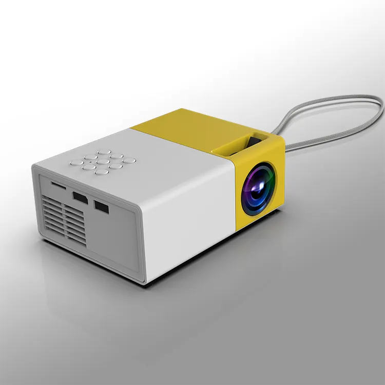 Smart Proyector Videofilm Multimedia Pico Pocket führte tragbare Mini-Projektor für Heimkino Eltern-Kind-Interaktion