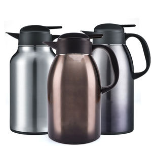 <span class=keywords><strong>Carafe</strong></span> isotherme double paroi en acier inoxydable avec couvercle, grande capacité, isolée sous vide, thermos, <span class=keywords><strong>carafe</strong></span> à café - Product Image 5