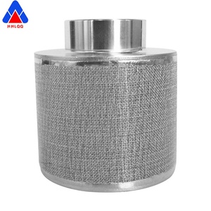 Reemplazo de resistencia a altas temperaturas de fábrica Elemento de filtro de potencia de vapor fundido Cartucho de filtro de vela de acero inoxidable - Product Image 3