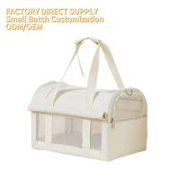 Sac à dos portable pour chat et chien, écologique, pliable, en polyester, chaud pour l'hiver, à porter à l'épaule ou en bandoulière, fermeture éclair, grande capacité, 15 kg, anti-stress
