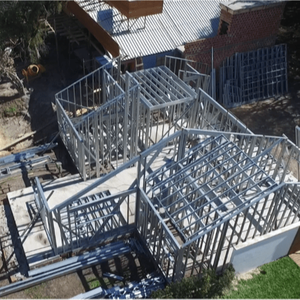 Bon marché villa modulaire à ossature en acier préfabriqué<span class=keywords><strong>e</strong></span> de conception moderne maisons de <span class=keywords><strong>3</strong></span> chambres à coucher préfabriquées autre maison de construction - Product Image 1