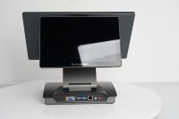 Фабрика в наличии 15,6 ''сенсорный экран Китай POS Электронный Терминал кассовый аппарат система настольные системы с сенсорным экраном Pos системы