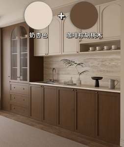 High-End <b>Vintage</b> Style Wine Cabinet Wood Panel Home Furniture with Specific Use for Dining <b>Chair</b> - Product Image 3