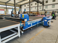 Machine de découpe et de brisage de verre entièrement automatique, machine de découpe de verre trempé automatique avec moteur haute puissance