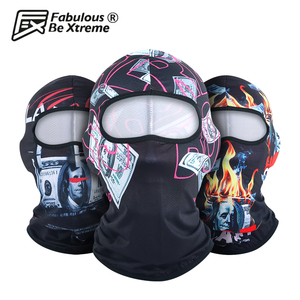 Pasamontañas con Estampado de Dólares Estadounidenses, Protección UV, Transpirable, Máscara Facial Completa para Motociclismo y Deportes al Aire Libre, en Oferta - Product Image 1