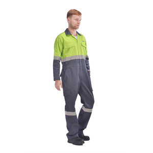 Mono personalizado resistente a las llamas para hombre, ropa de trabajo Hivis - Product Image 2