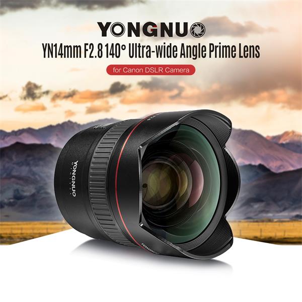 YONGNUO 14mm F2.8 超広角単焦点レンズ YN14mm オートフォーカス AF MF