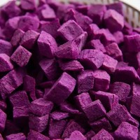 Gezonde paarse zoete aardappel, gevriesdroogd, 0 suikerblokjes voor ingrediënt/bakkerij/snack, FD fruit, op maat gemaakt, maaltijdvervanger