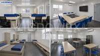 Vicdowex - Casa Contenedor Desmontable de Montaje Rápido, Edificio Modular para Oficina, Vivienda Temporal o Almacén