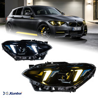 Phare LED style Fang Plug and Play pour BMW F20 Série 1 2012-2014, avec feux de jour et clignotants, remplacement direct pour une mise à niveau