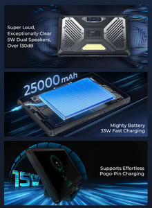 RT10 Nuevo Modelo, Tablet PC Resistente Oukitel de 11'', 25000mAh, Procesador Dimensity 7400X, Linterna para Camping, 12GB 512GB, Cámara Frontal de 32MP - Product Image 6