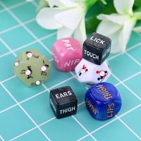 Chambre jeu adulte sexe dés amusant Couple érotique Sexy amour romantique cadeau jouet dés pour anniversaire saint valentin fête jouer