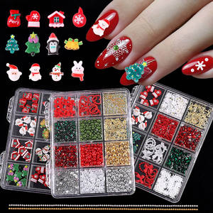 Accessoires en résine pour nail art 3D en gros pour manucure pour l'<span class=keywords><strong>automne</strong></span>, l'hiver, Noël, <span class=keywords><strong>Halloween</strong></span>, mode japonaise, décoration d'<span class=keywords><strong>ongles</strong></span> - Product Image 2