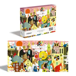 Mideer MD3177 Artist Gift Box Puzzle - Paris Férias para Pequenos Animais jogo para crianças