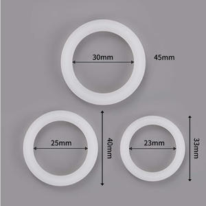 Juego de Anillos para Pene de Silicona Brillante, Luminosos, 3 Piezas, Talla S L, Anillo para Retrasar la Eyaculación, Anillo de Goma Colorido, Anillo de Bloqueo para Pene - Product Image 6