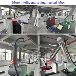 शीर्ष बिक्री स्वचालित सहयोगी रोबोट Palletizer गत्ते का डिब्बा मामले बैग Palletizing मशीन वाई बी मशीन