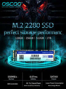 <span class=keywords><strong>SSD</strong></span> M.2 <span class=keywords><strong>SATA</strong></span> M.2 2280 SATA3 128 Go 256 Go 512 Go 1 To 2 To pour Ordinateur de Bureau, Ordinateur Portable, Terminal de Point de Vente et Machine Industrielle - Product Image 2