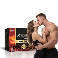 Café pour hommes La puissance augmente l'endurance d'impulsion et la performance X Power Maca Coffee Power Max Coffee pour hommes