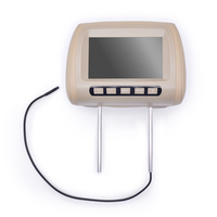 Monitor Mobil LCD TFT Universal 7 Inci dengan Sandaran Kepala Bantal dari Pabrik Langsung