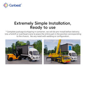 Canbest Açık Hava Kamyonet Led Ekran Tam Renkli Su Geçirmez Mobil Billboard Led Ekran Paneli 3 Taraflı Van Reklam Led Ekranı - Product Image 4