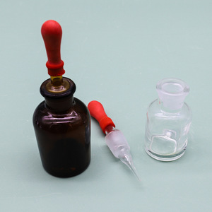 Huida Glass <b>Dropper</b> <b>Bottles</b> 30ml 60ml 125ml For Chemistry Lab Use - Product Image 1