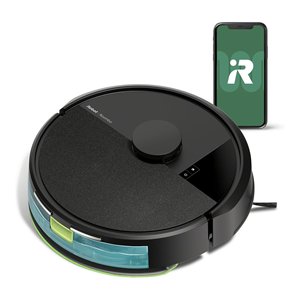 Robot de nettoyage de sols Roomba Combo 105 2-en-1 noir, nettoyage humide et sec, réservoir de 0,4 L - Product Image 1