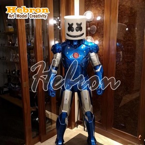 Disfraz de Iron Man para Halloween, Modelo Mark 46, Disfraz de <span class=keywords><strong>Robot</strong></span> Grande, Traje para Adultos, para Usar al Aire Libre, Superhéroe - Product Image 3