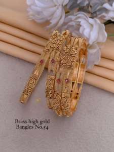 Latón Chapado en oro de diseño Stone work Bengals - Product Image 3