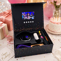 Boîte vidéo en papier ultra HD personnalisée OEM/ODM avec écran LCD pour coffrets cadeaux