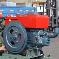 Nuevo Motor Diésel de Soporte de Potencia de 24 HP, Monocilíndrico, Cuatro Tiempos, Refrigerado por Agua, Motores de Maquinaria de 30 HP, Refrigerado por Agua, 115*115 mm
