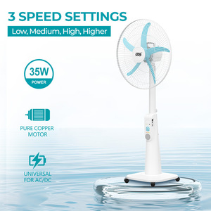 Winning Star Cross-border <b>Remote</b> <b>Control</b> 18-inch High-Power Oscillating Portable Mechanical Floor <b>Fan</b> for Home Use - Product Image 3