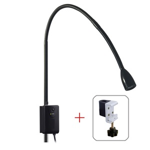 ไฟตรวจโรคแบบติดผนัง LED <span class=keywords><strong>พ</strong></span>ร้อมตัวปรับความสว่าง คอห่านปรับได้ ทนทาน เหมาะสำหรับห้องฉุกเฉิน - Product Image 1