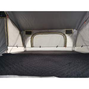 Maravillosa Carpa de <span class=keywords><strong>Techo</strong></span> Doble Capa Impermeable para Camping con <span class=keywords><strong>Tela</strong></span> Oxford Resistente y Postes de Aluminio Fuertes para Viajes en Auto, 5 Personas - Product Image 4