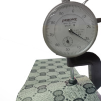 La Chine vente chaude pas cher Simple imprimé Composite imprimé Faux tissu en cuir synthétique pour sac à main sac à dos