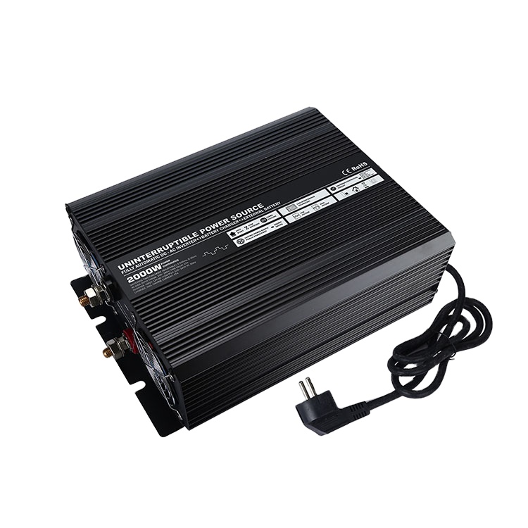 UPS modified sine wave inverter with battery charger 2000W