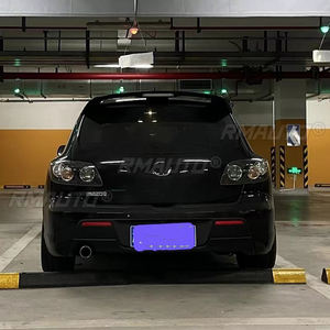 Alerón Trasero para Mazda 3 M3 2006-2013 Hatchback, Luces Traseras, Alerones de Fibra de Carbono, Alerón Deportivo Decorativo para Techo - Product Image 4