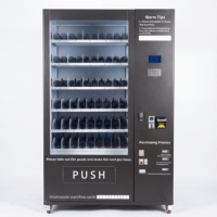 Distributeur automatique intelligent de snacks et de boissons, température ambiante, distributeur automatique commercial pour les entreprises de vente au détail