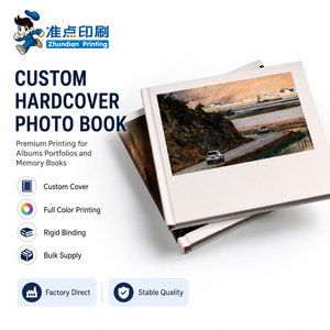 <span class=keywords><strong>Livre</strong></span> <span class=keywords><strong>photo</strong></span> personnalisé à couverture rigide pour emballages de luxe, produits en carton, cadeaux d'entreprise, offset numérique, couverture rigide variée - Product Image 1