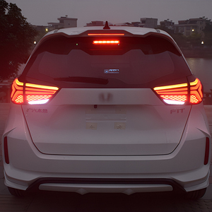 2021-2024 para <span class=keywords><strong>Honda</strong></span> Fit GR9 LED, montaje de lámparas traseras automáticas, lámpara de señal de serpentina dinámica, accesorios de actualización de luces traseras de coche nuevo - Product Image 6