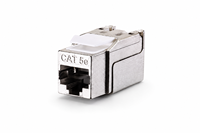 Modul Jaringan Keystone Jack RJ45 CAT5E/CAT6/CAT6A 90 Derajat UTP Berlapis Emas untuk Pelat Depan & Panel Patch Kosong