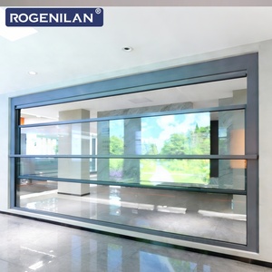 Fenêtre coulissante verticale extérieure à double vitrage électrique en aluminium sur mesure Rogenilan, insonorisée - Product Image 2