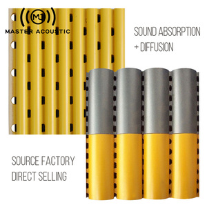 Master <span class=keywords><strong>Acoustic</strong></span> Rắn Gỗ <span class=keywords><strong>Acoustic</strong></span> tấm, tam giác cong khuếch tán Nhà hát giảng đường phòng thu - Product Image 3