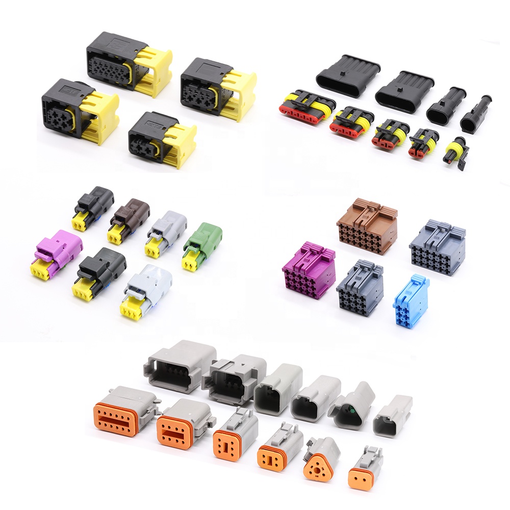 TE Econoseal J Series 8 Pin Connector Plug Housing