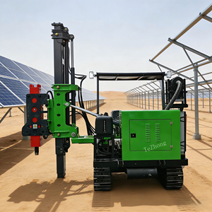 Pile driver sur chenilles TZ585 |   Moteur et pompe 52 kW, moment <span class=keywords><strong>de</strong></span> charge élevé, multifonction, faible entretien, retour sur investissement rapide, valeur <span class=keywords><strong>de</strong></span> revente élevée - Product Image 1