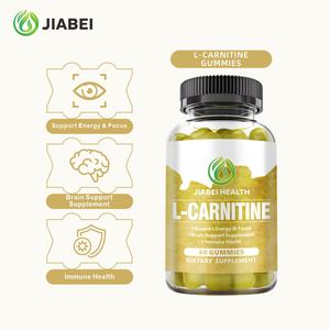 Jiabei fábrica personalizada L-carnitina Gummy adulto salud inmune y soporte cerebral suplemento OEM/ODM suplementos herbales - Product Image 1
