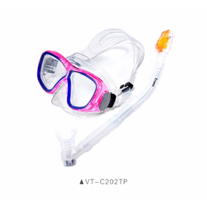 Equipo de Snorkel para Niños Vdive, Set Completo con <span class=keywords><strong>Gafas</strong></span> de <span class=keywords><strong>Buceo</strong></span>, Bajo Volumen, Impermeable, Antivaho, para Niños de hasta 12 Años - Product Image 5